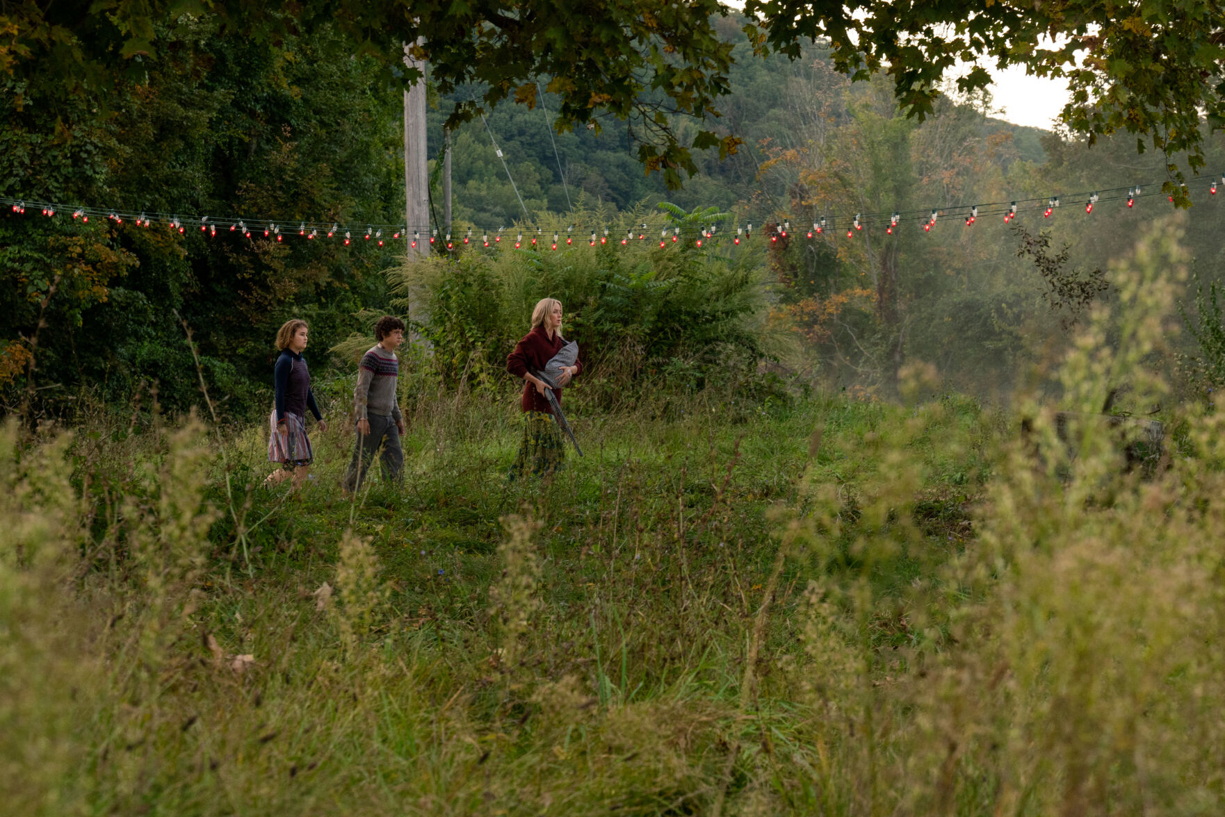 A QUIET PLACE 2 family